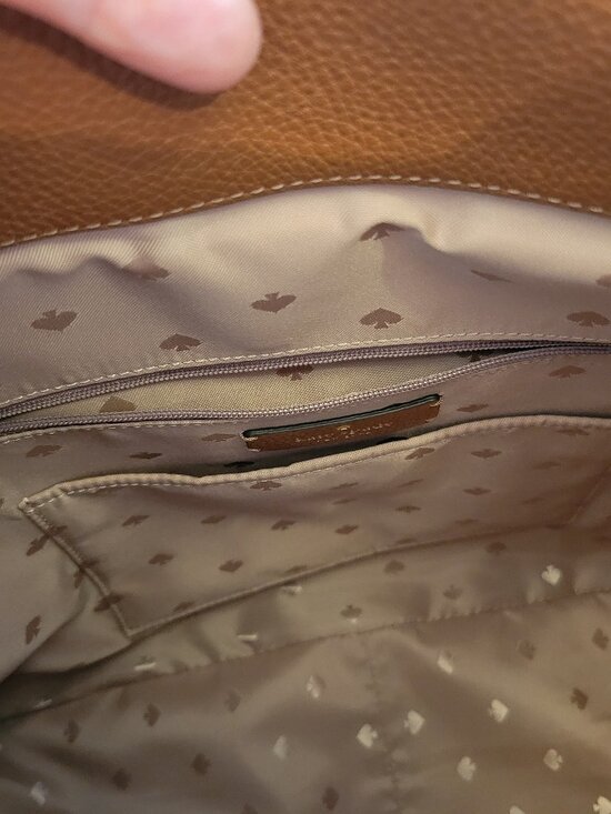 Kate Spade LARGE pebble leather backpack. EUC main image 11